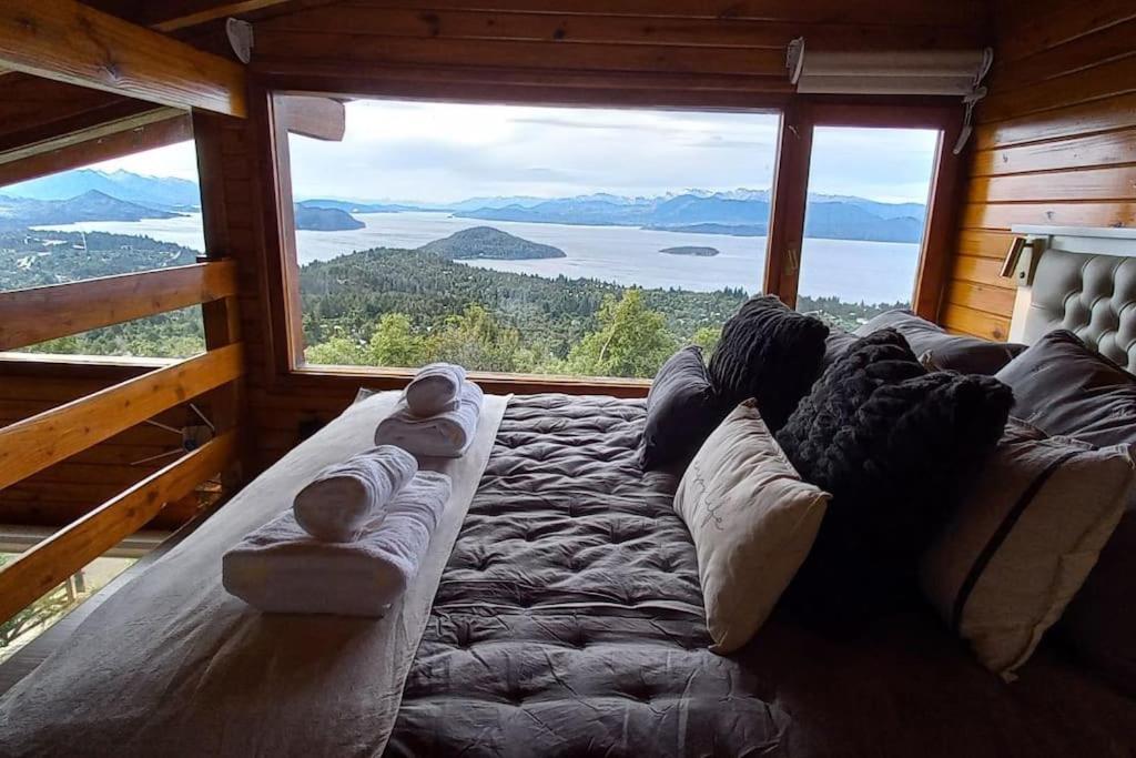 Cabaña de montaña en Cerro Otto con increible Vista al Lago