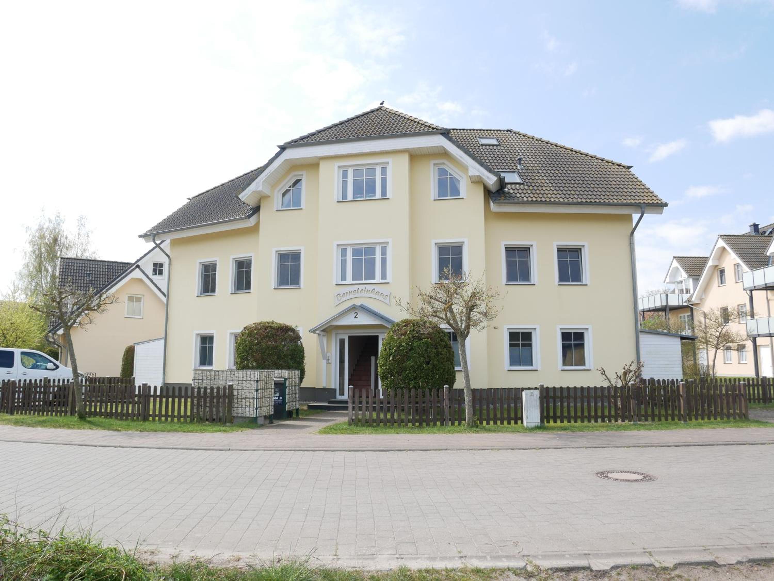 Bernsteinhaus, 850m zum Strand, mit Balkon, WLAN