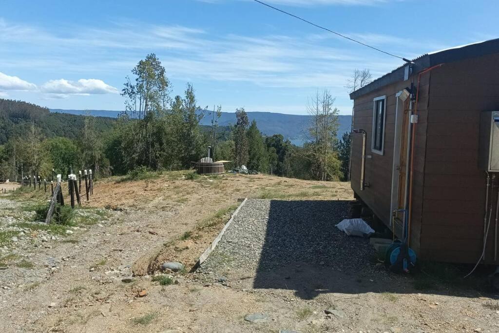 Cabaña con jacuzzi en Niebla