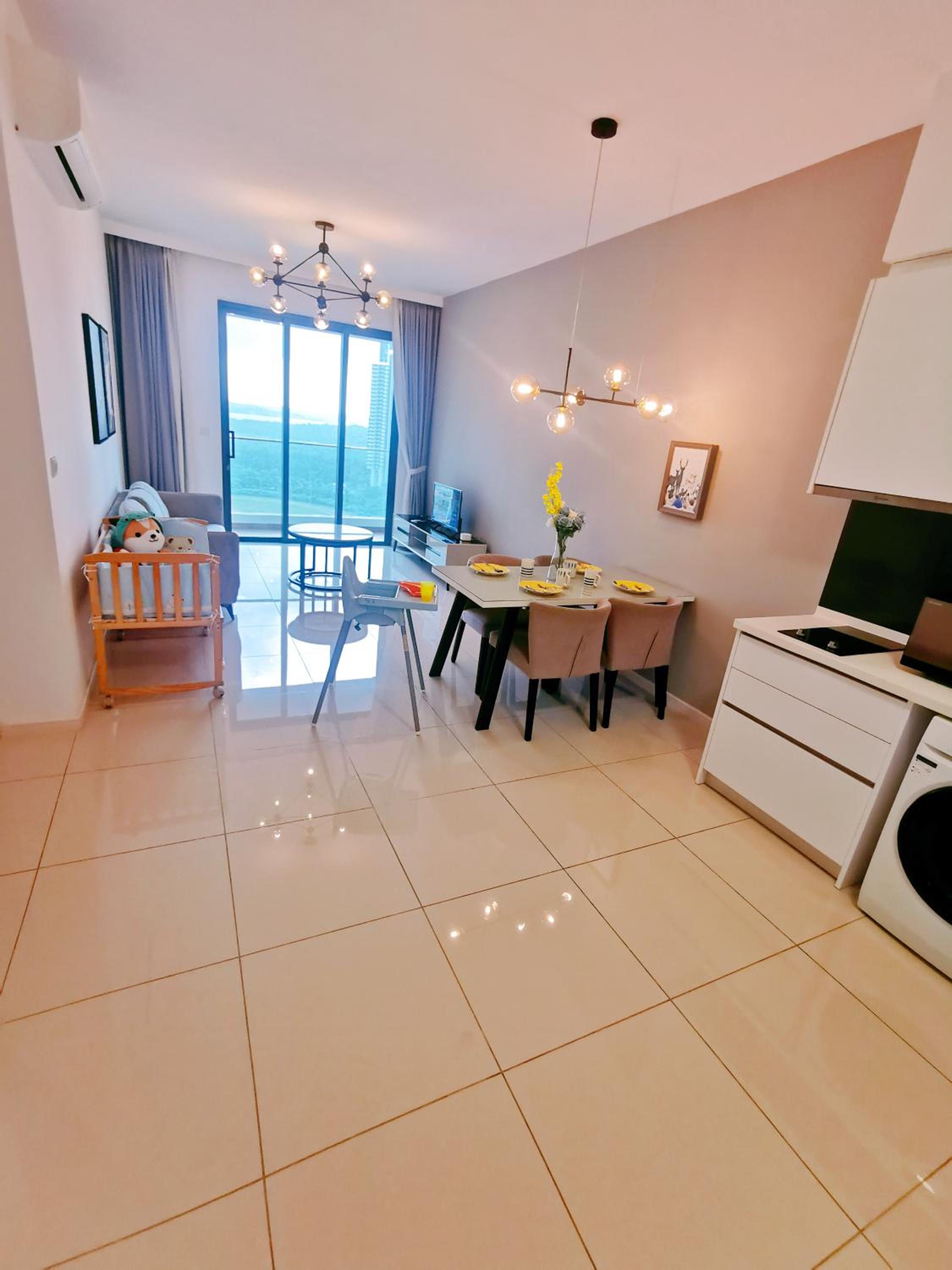 Legoland-HappyMoonlight-2BR-7px- GardenPoolview with Wifi