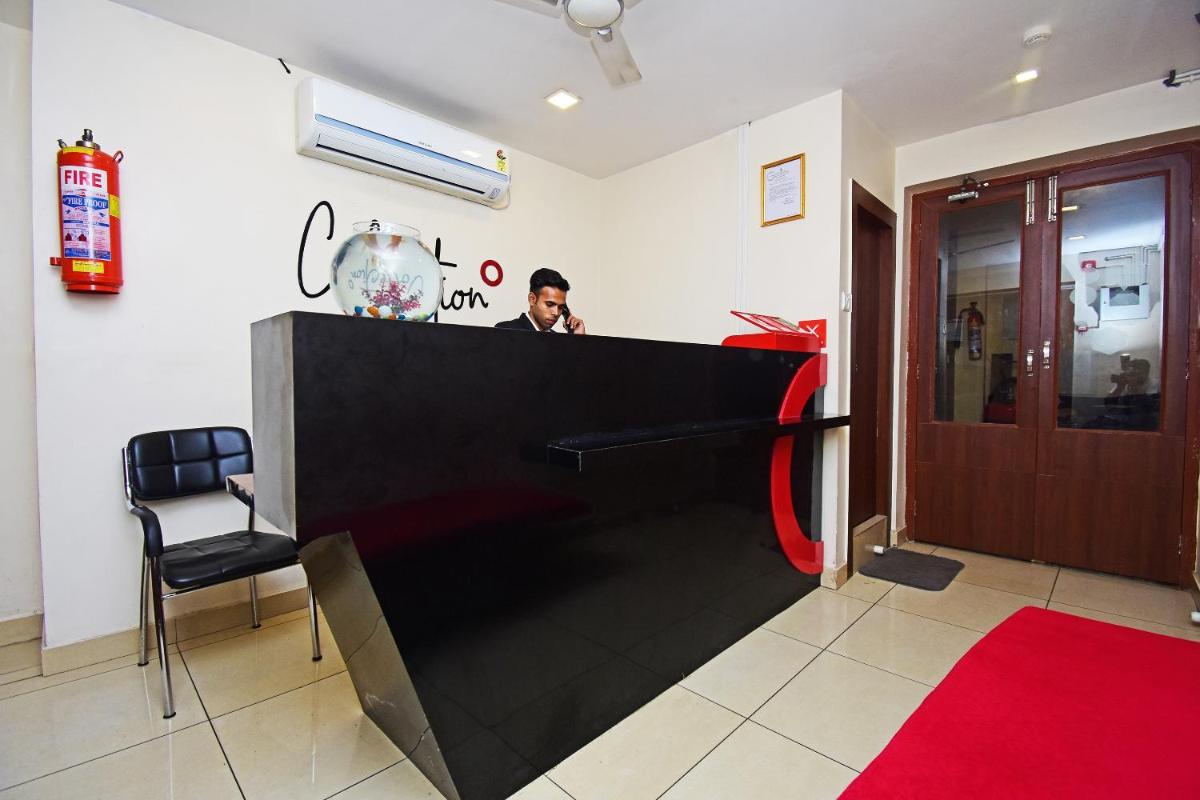 hotel reception