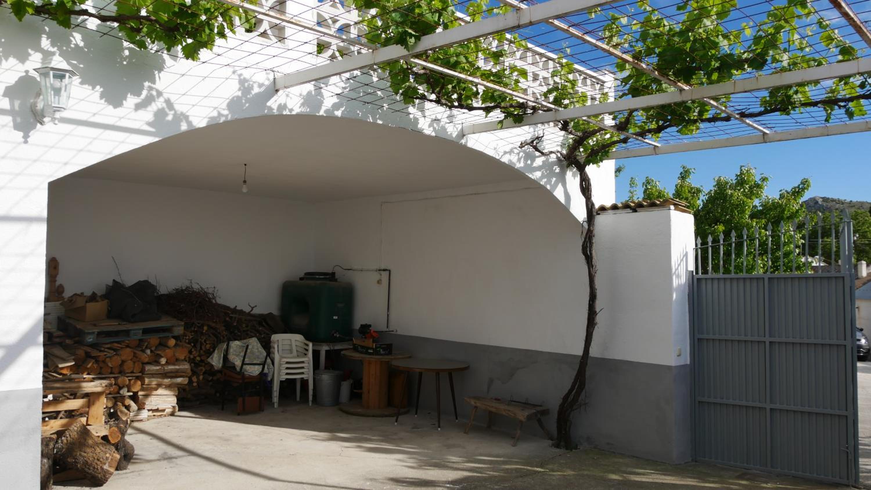 Cortijo Los Liñanes rural con chimenea, barbacoa y vistas