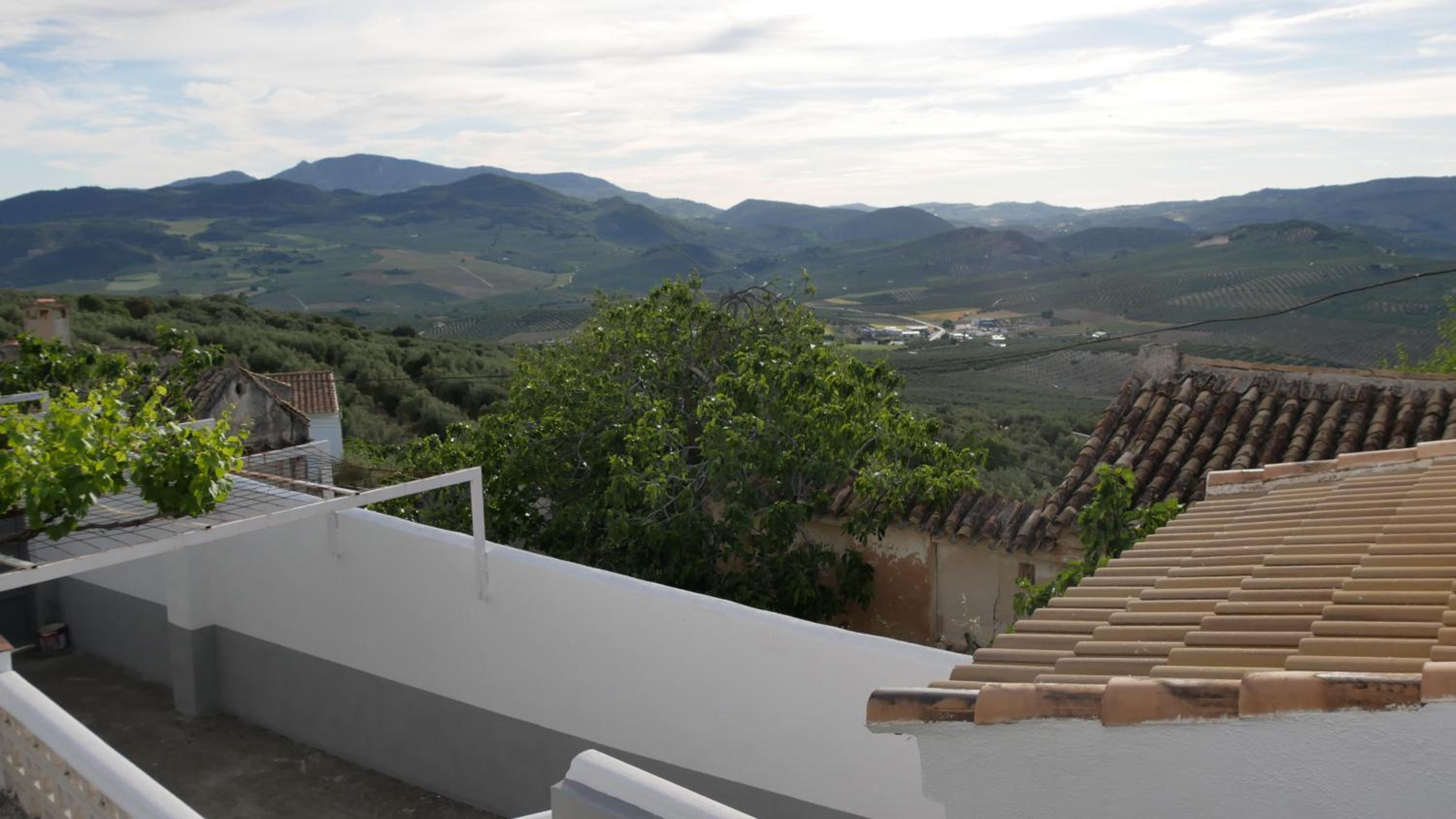 Cortijo Los Liñanes rural con chimenea, barbacoa y vistas