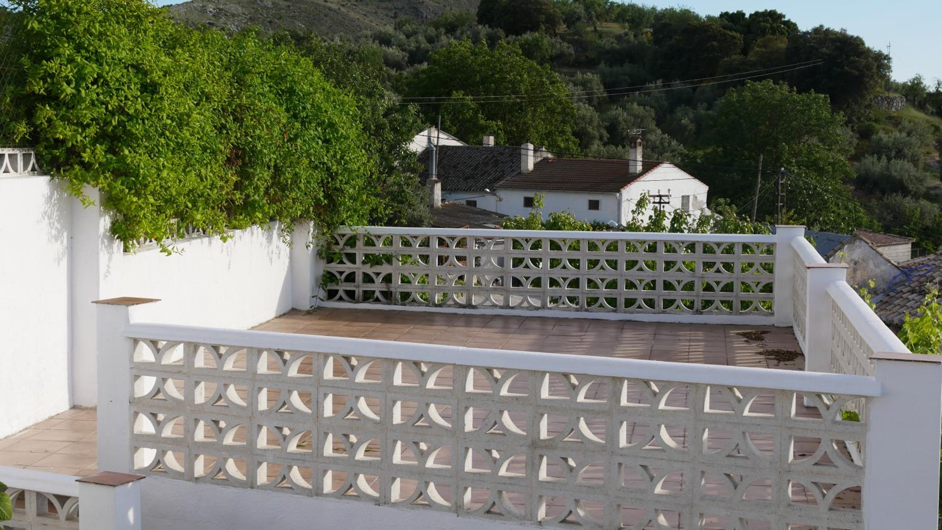 Cortijo Los Liñanes rural con chimenea, barbacoa y vistas