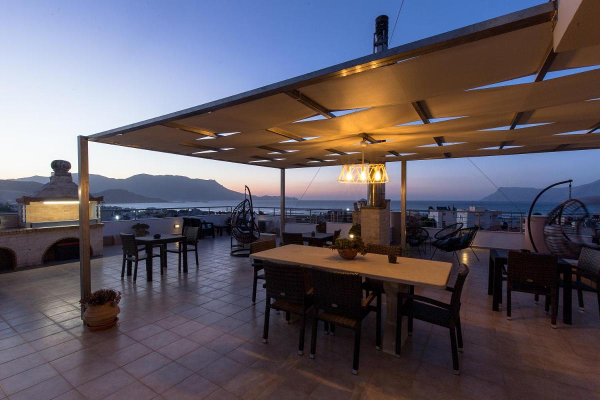 outdoor BBQ area