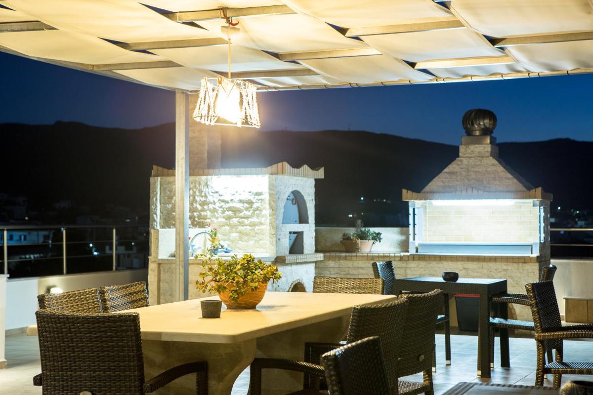 outdoor BBQ area