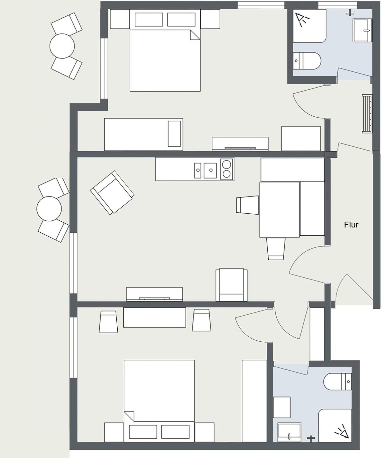 Apartmenthaus Matri by Pferd auf Wolke