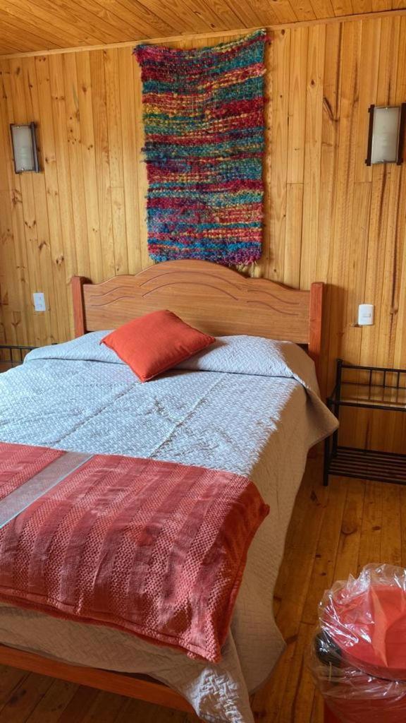 Cabaña en Tunquén con parrilla, fogón, piscina y bosque