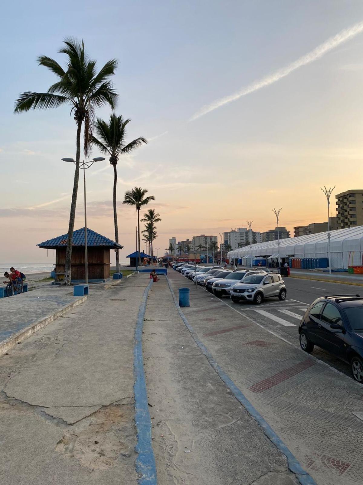 Cobertura Piscina Privativa frente e Vista Mar Centro Mongaguá