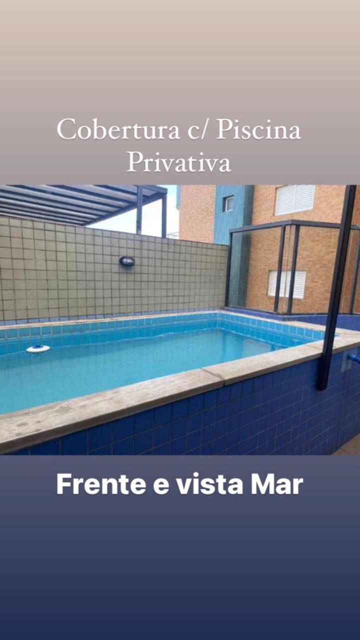 Cobertura Piscina Privativa frente e Vista Mar Centro Mongaguá