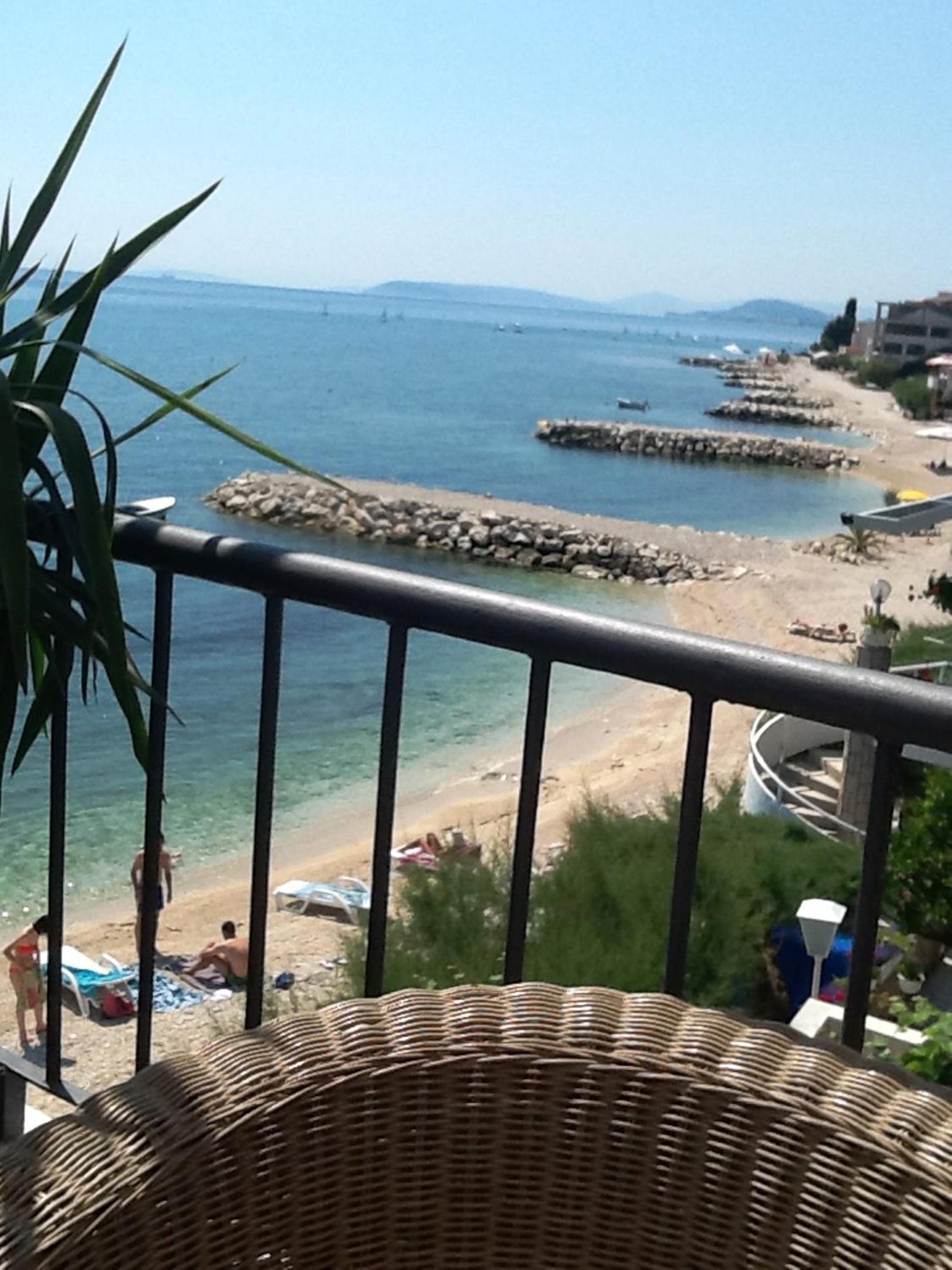 Villa Tamaris on the beach