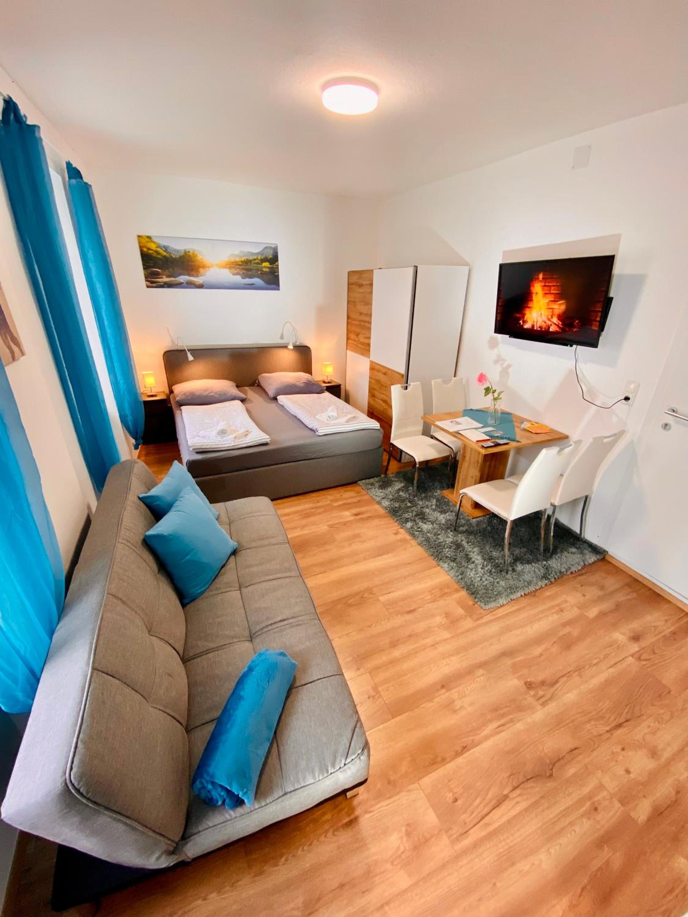 Einzimmer-Apartment 25 m2 Gartenzinken im Zentrum von Bad Ischl