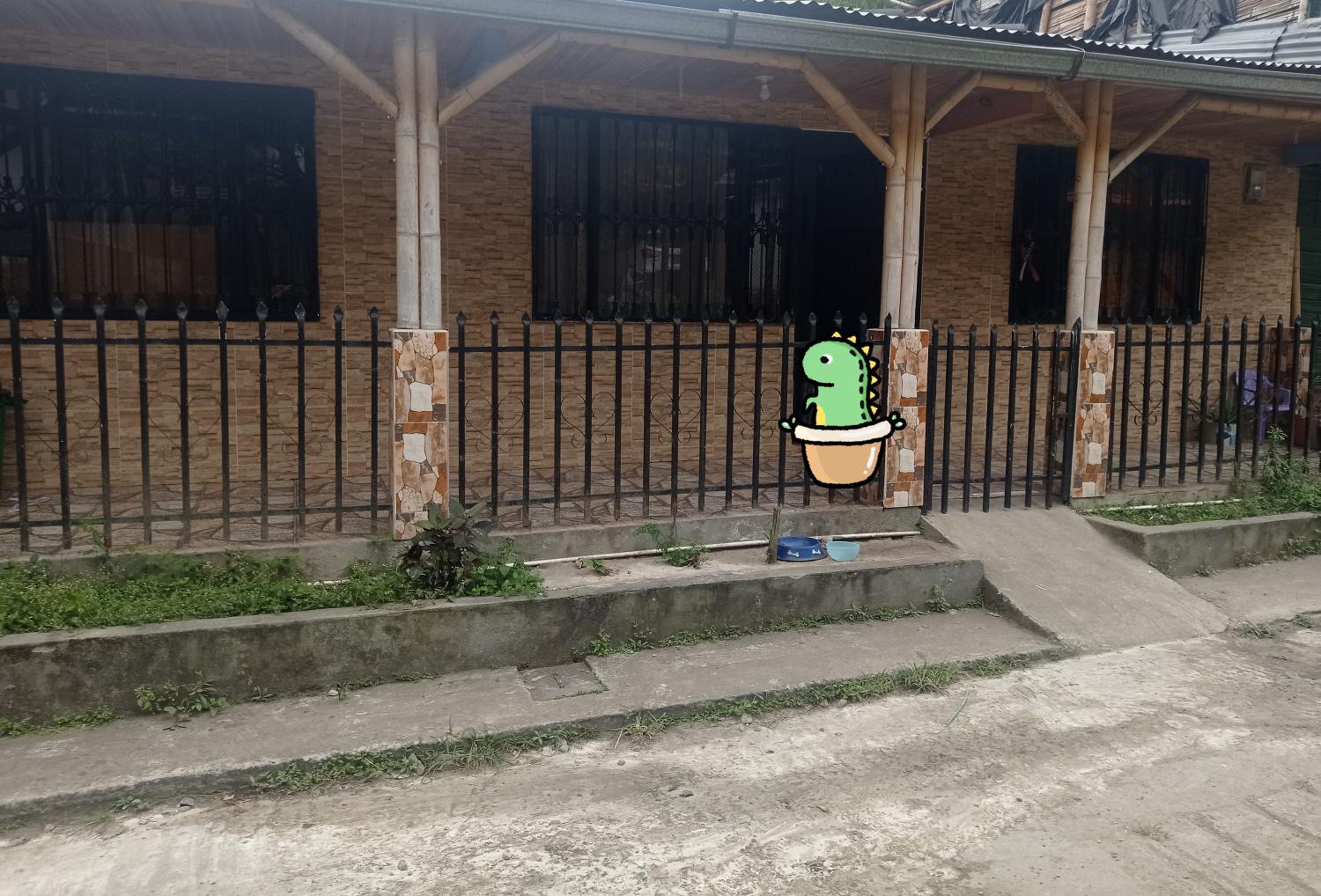 Casa campestre cafetera, con agua caliente