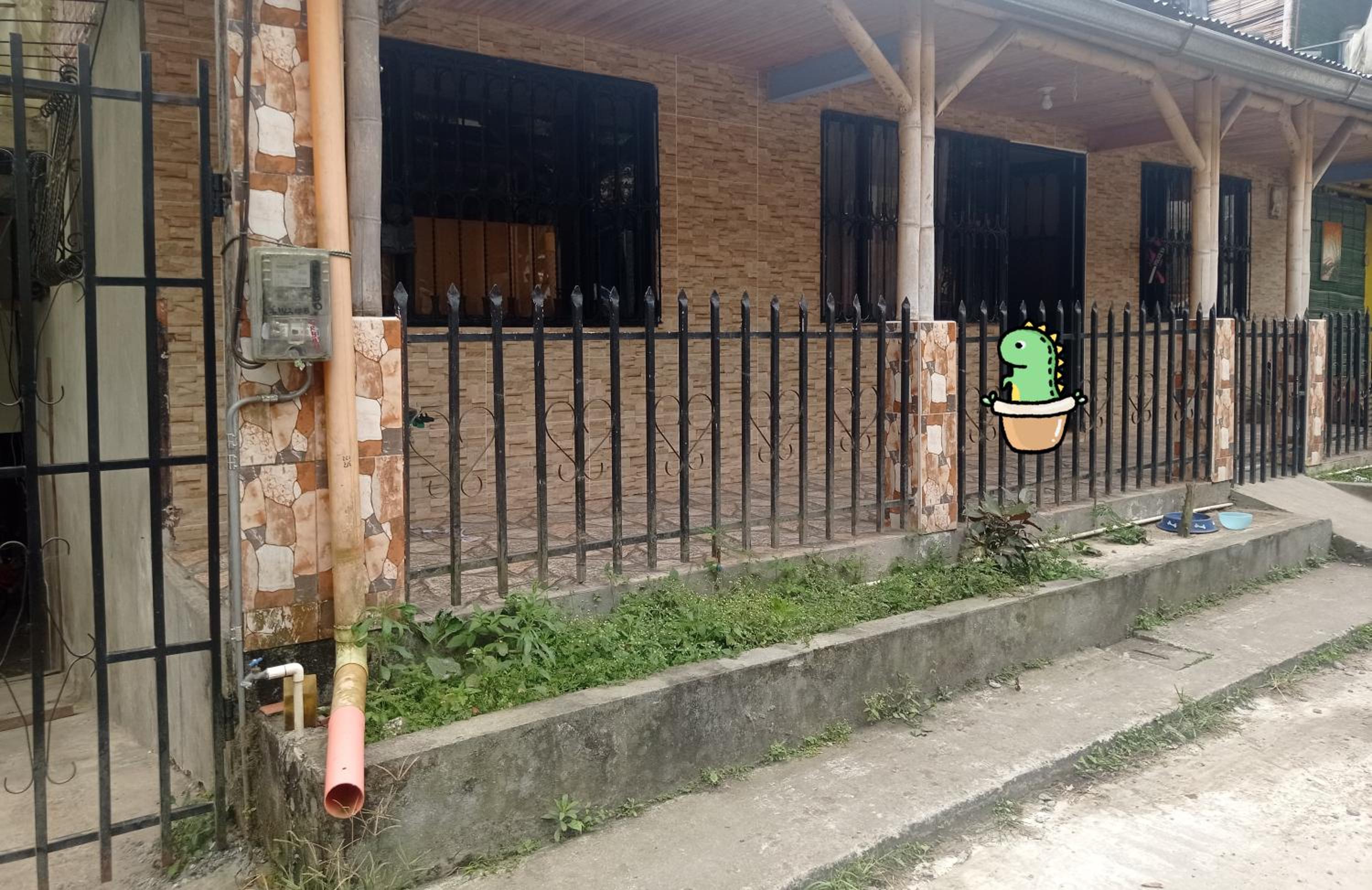 Casa campestre cafetera, con agua caliente