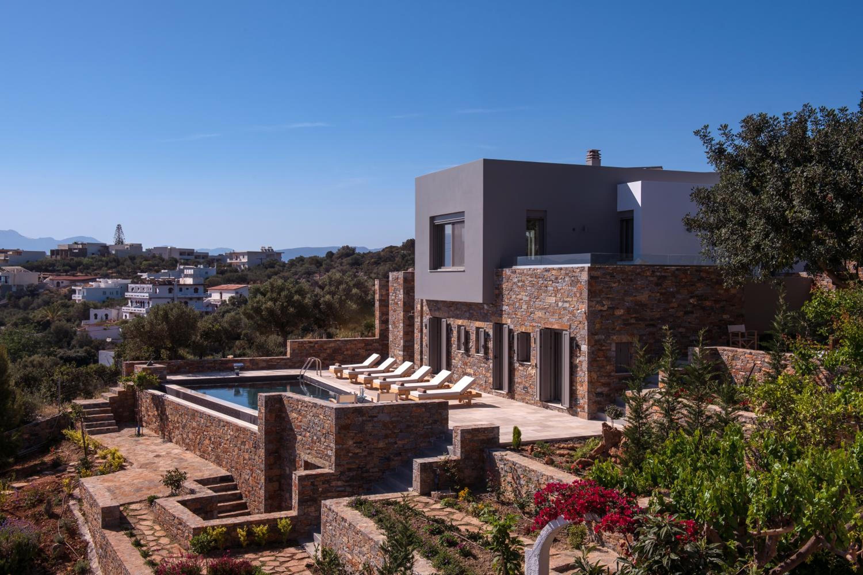 Luxurious Sea View Villa in Agios Nikolaos view 3
