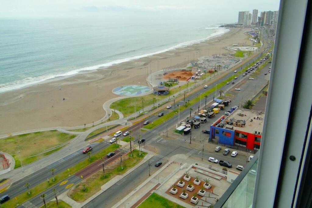 La mejor vista de la playa en Iquique