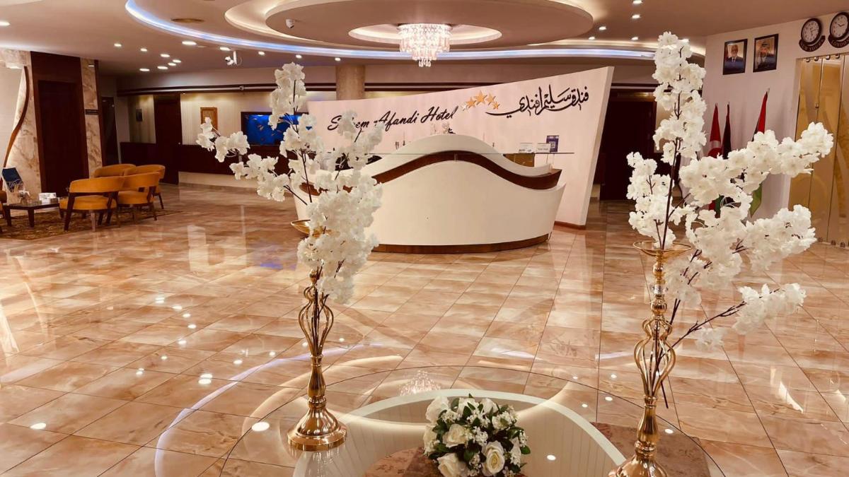 hotel reception