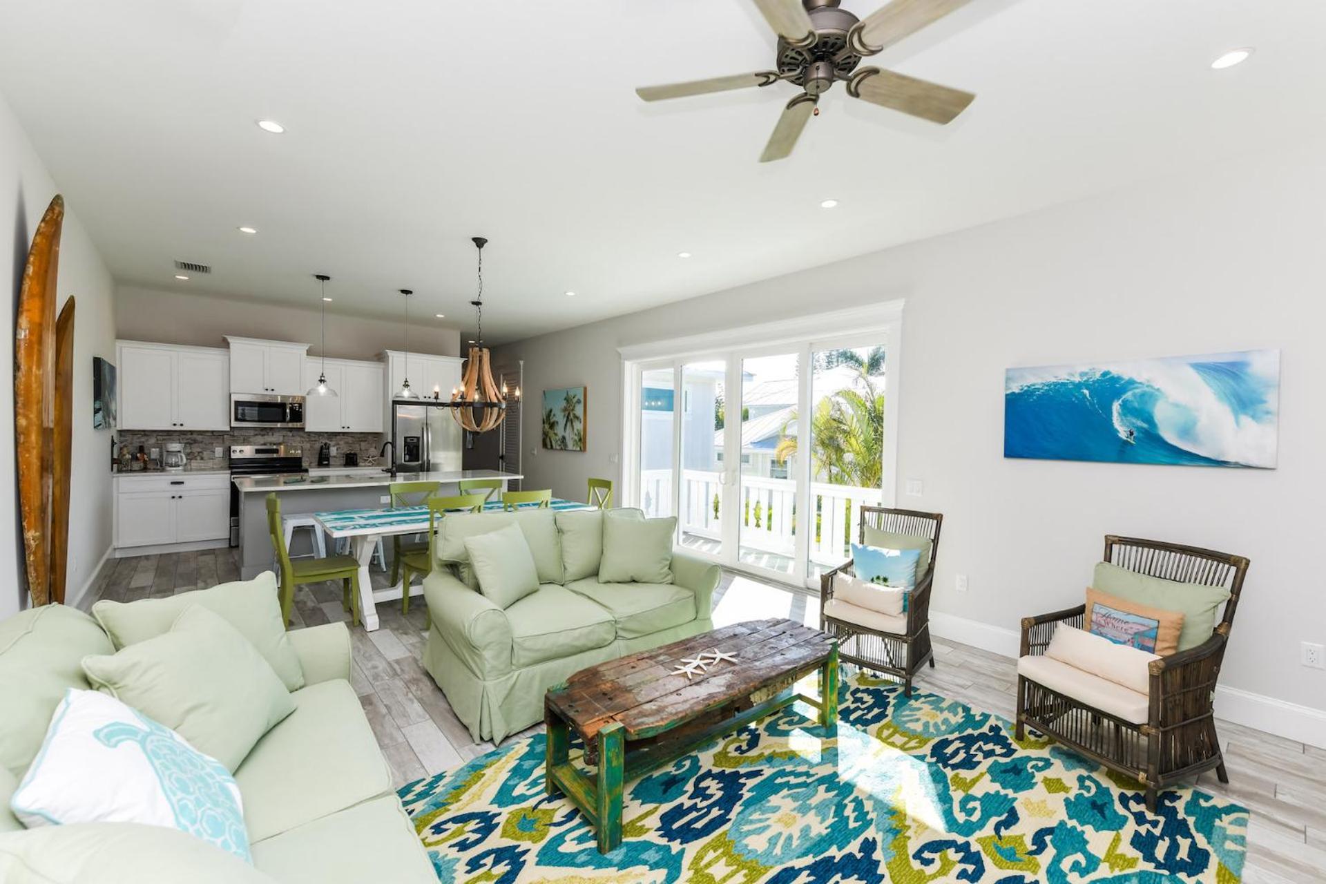 Fins Up - New Home wPrivate Heated Pool 4 Min Walk to Beach wBeach Gear view 3