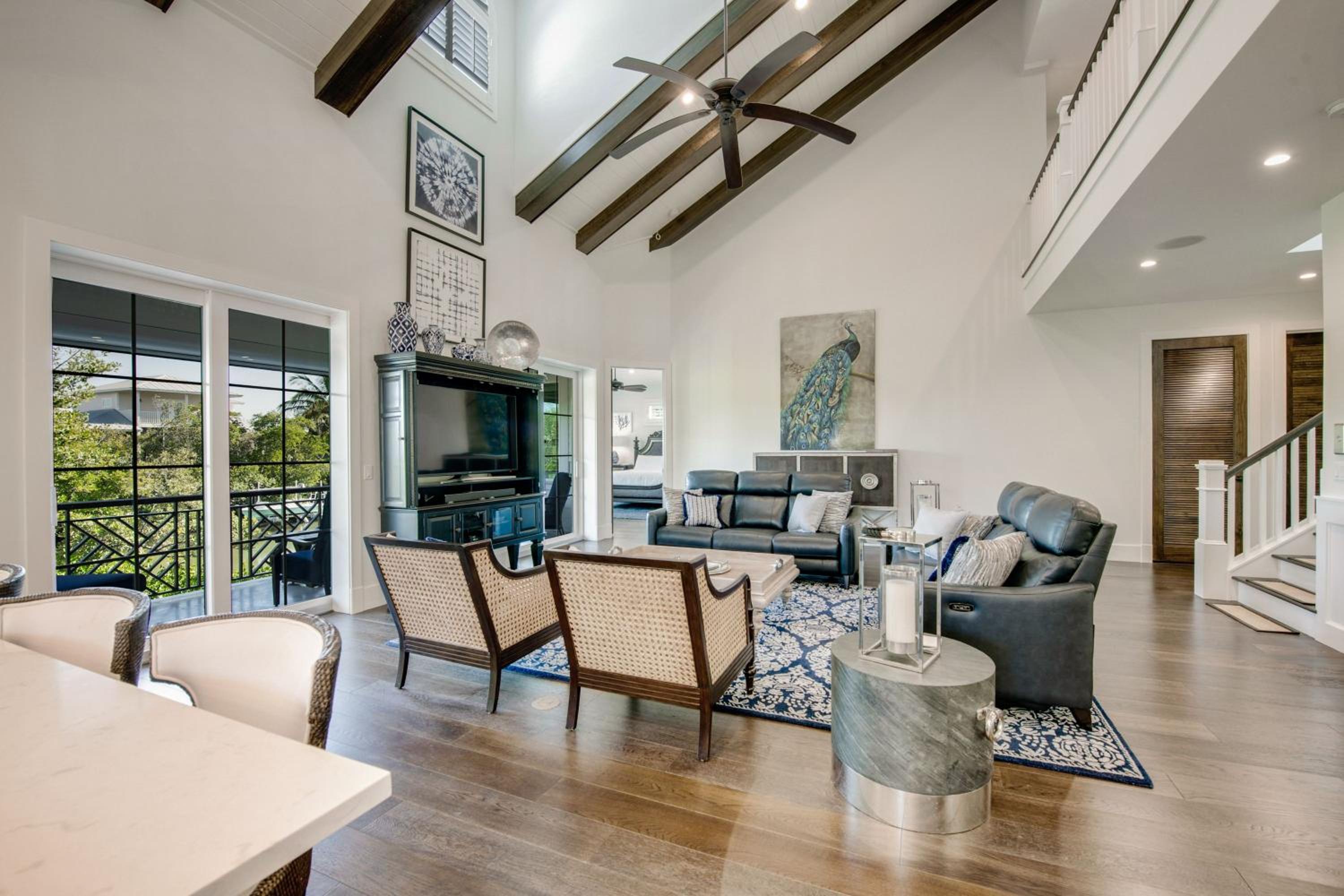 Tern Key - New Luxury Canal Front Home with Pool Spa Dock Close to Bean Point Pine Ave view 5