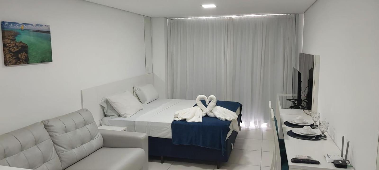 Laguna Beach Flat 101 Porto de Galinhas - Flat térreo com saída para piscina