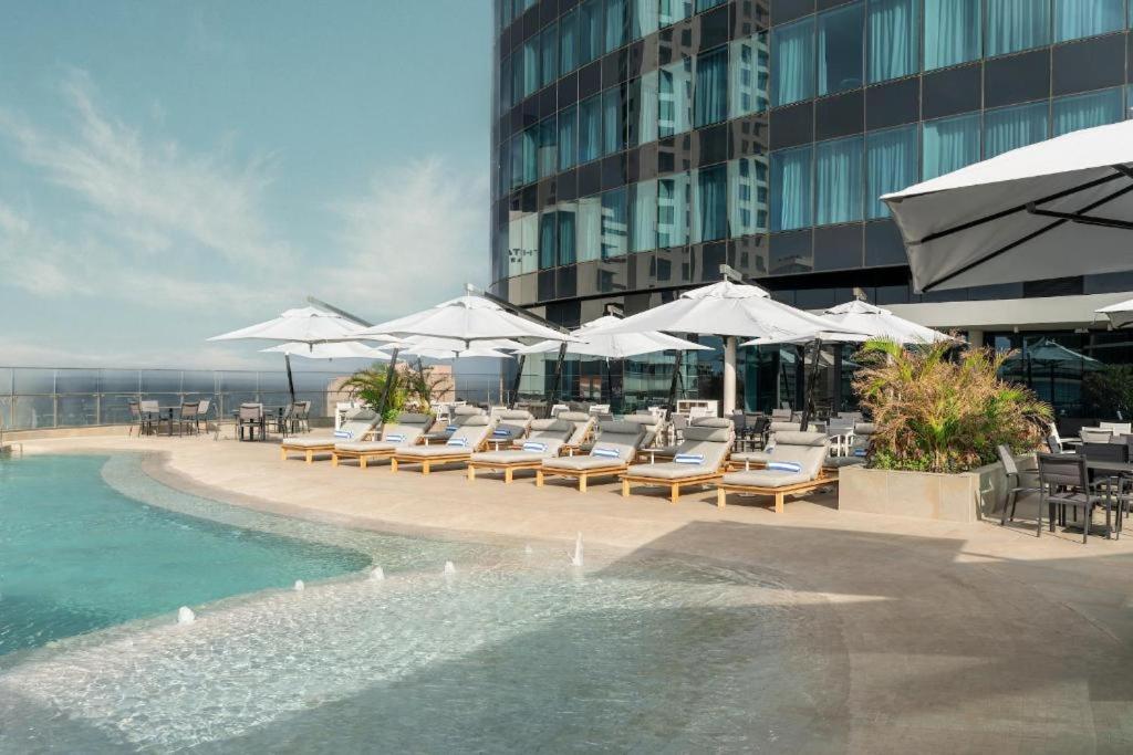 Umhlanga Luxury Promenade Suite at Oceans Apartments in Radisson Blu Tower view 2