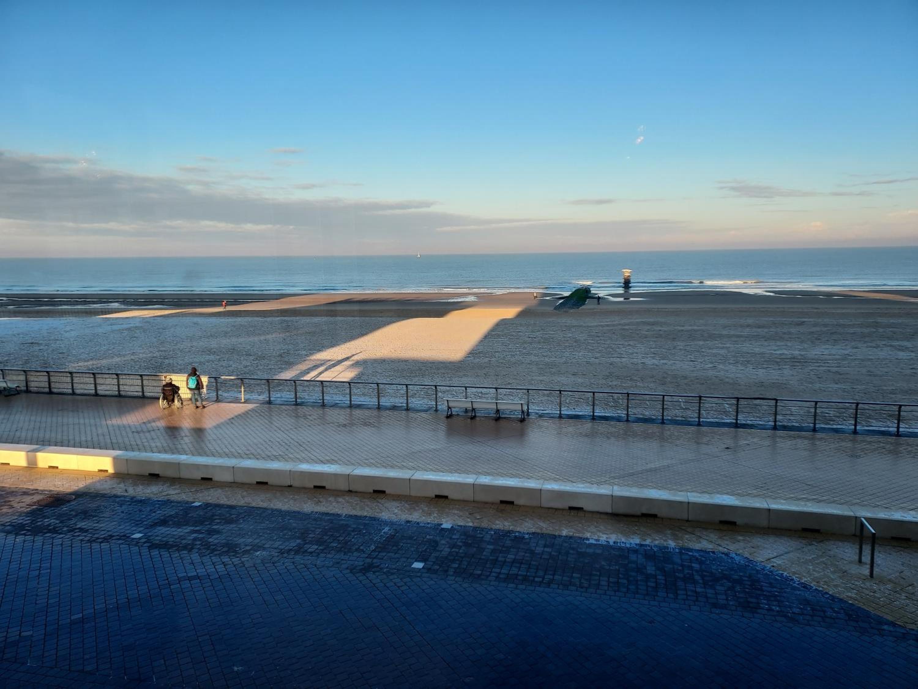 Uniek zeezicht Oostende