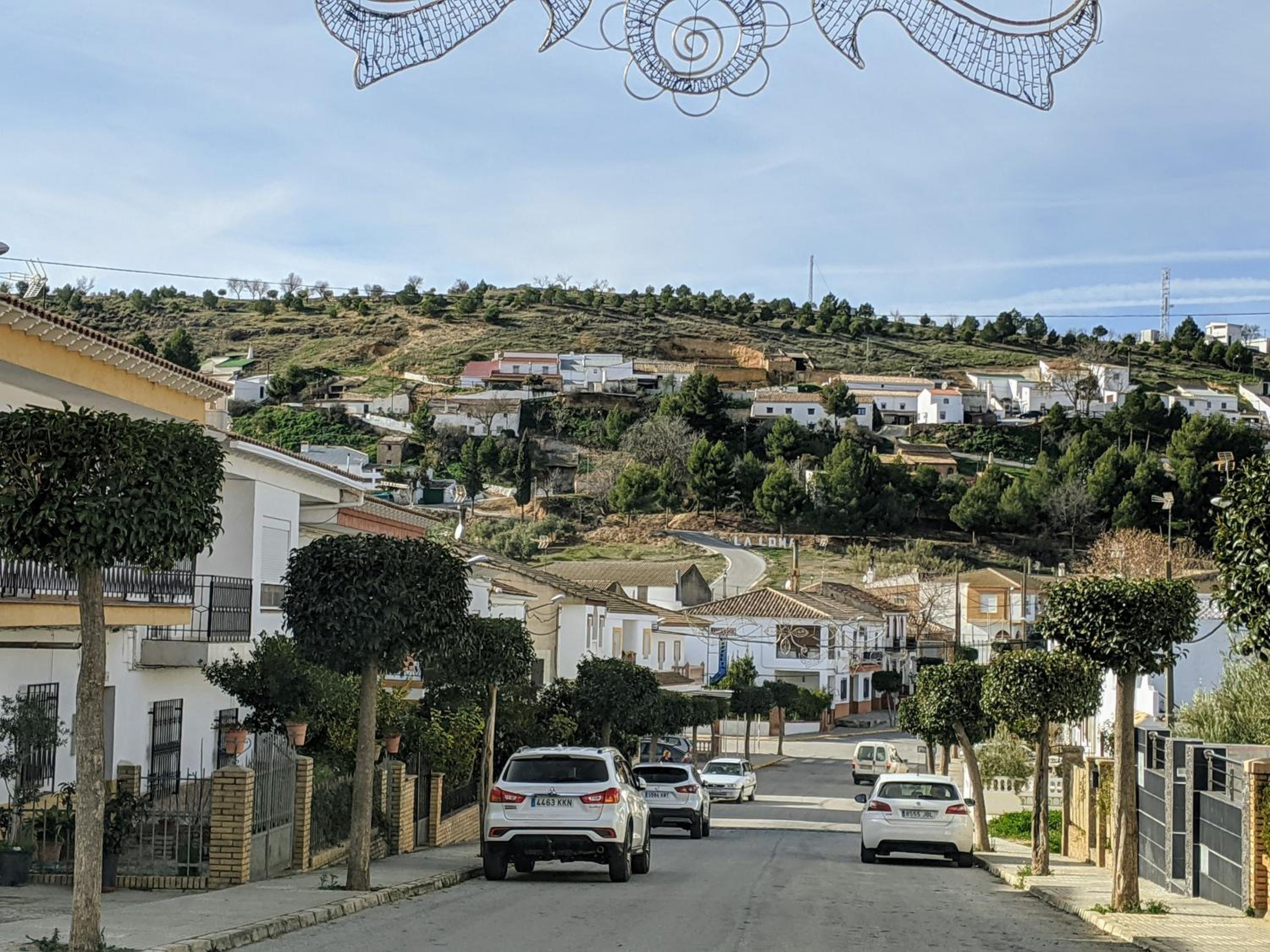 Casas Cueva con piscina y barbacoa