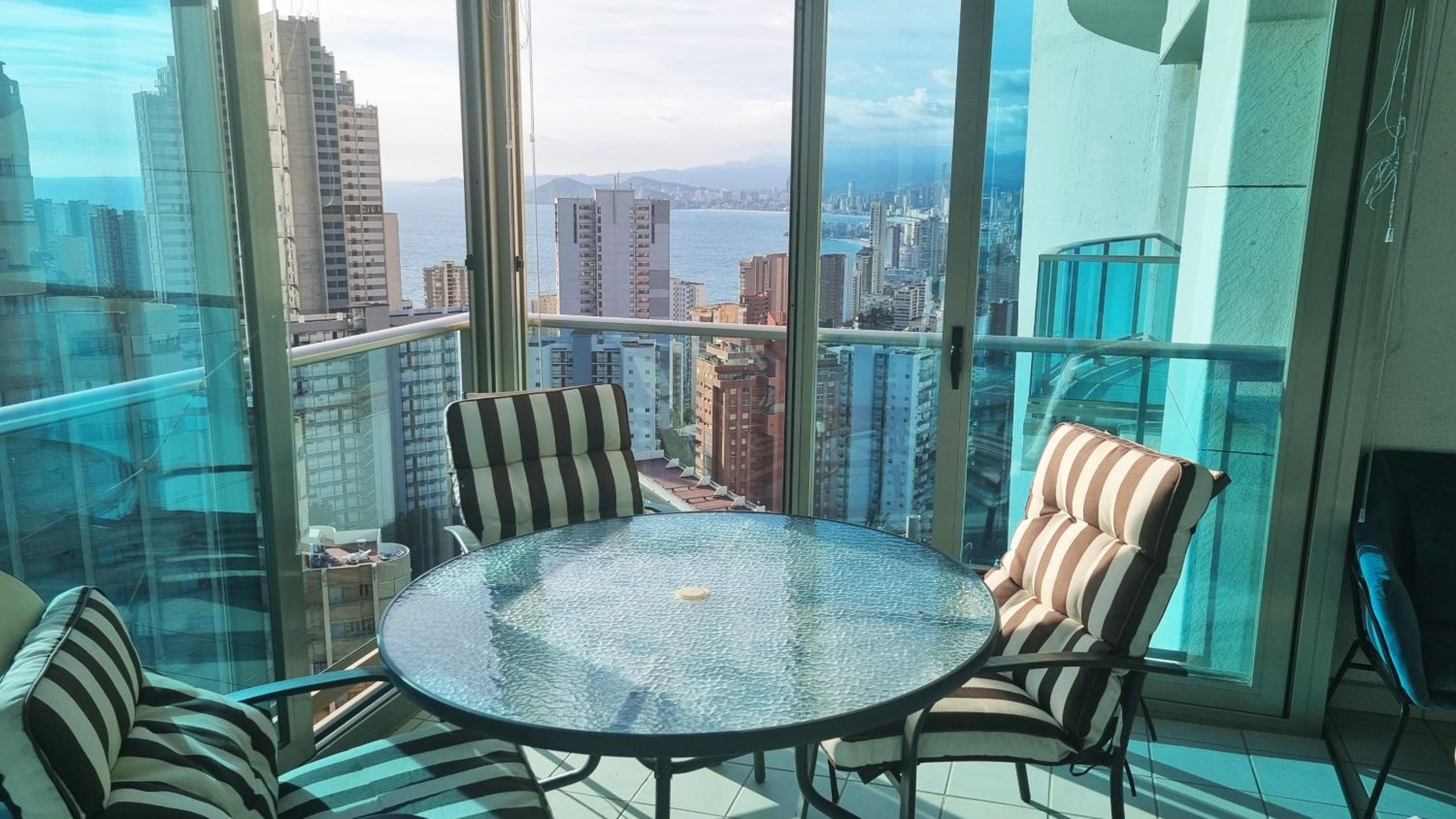 Skyline 14 Large and sunny all-day balcony with stunning sea views view 4