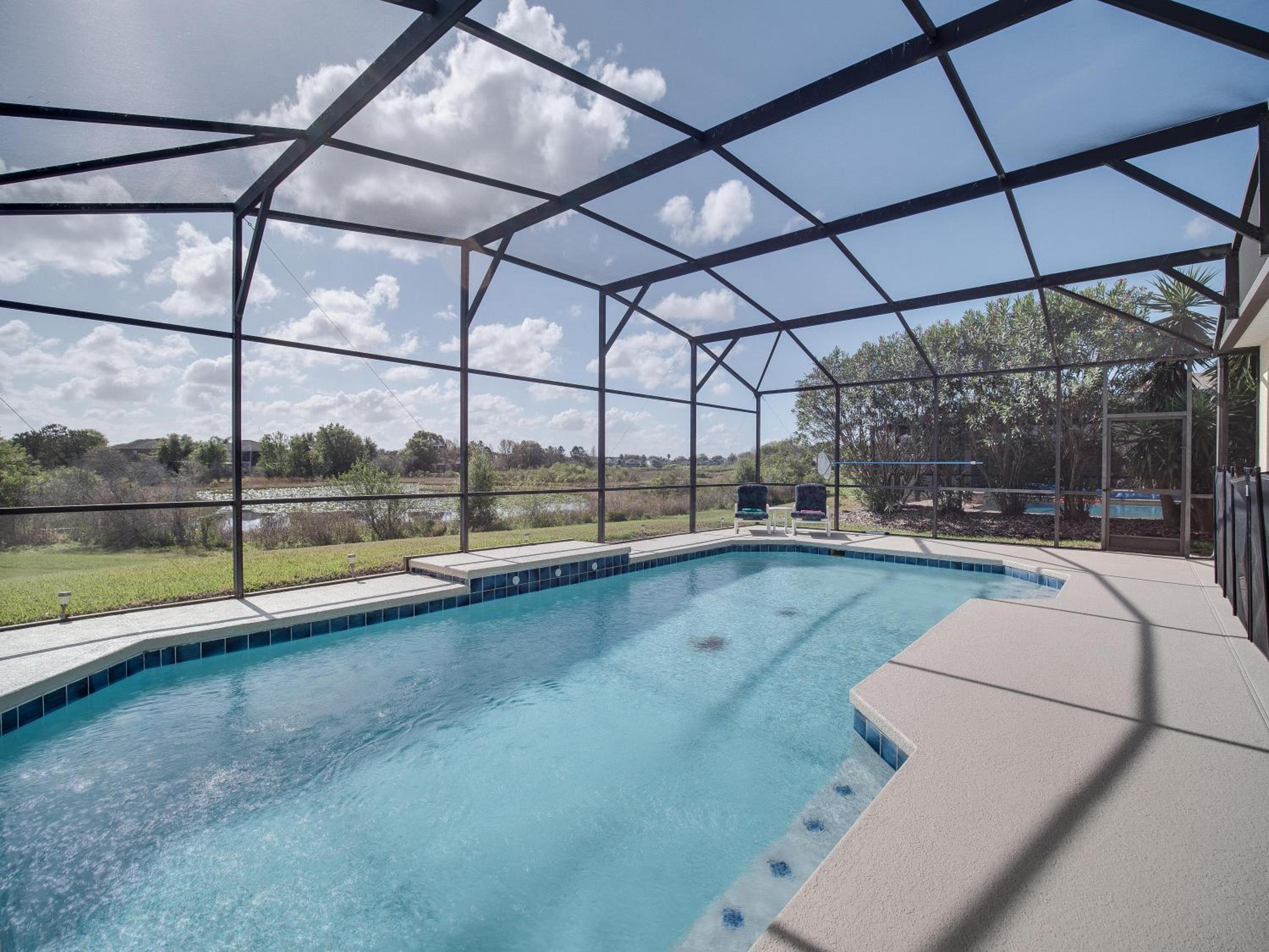 Sunny, Family-Friendly Villa with Large Pool in Gated Community Near Disney view 2