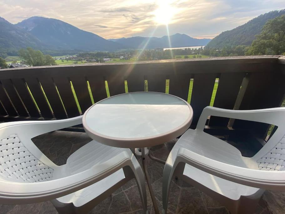 Schöne Ferienwohnung mit Wolfgangseeblick