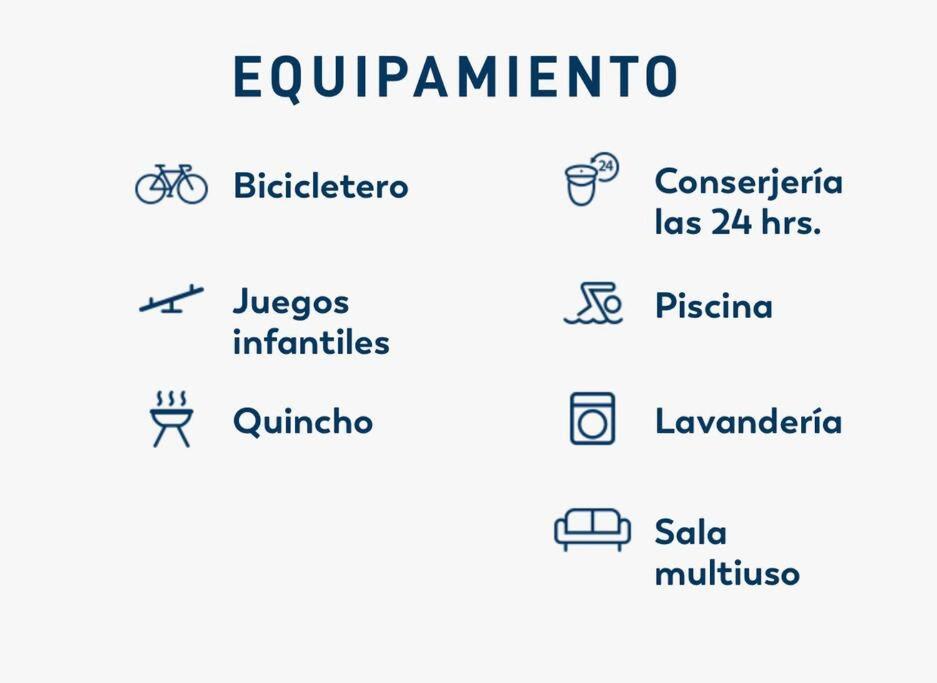 Dpto Equipado Condonominio Sector Puertas del Mar