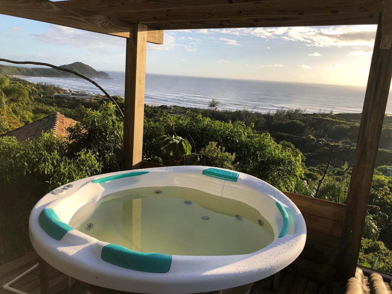Um lugar mágico, praia do rosa, vista pro mar