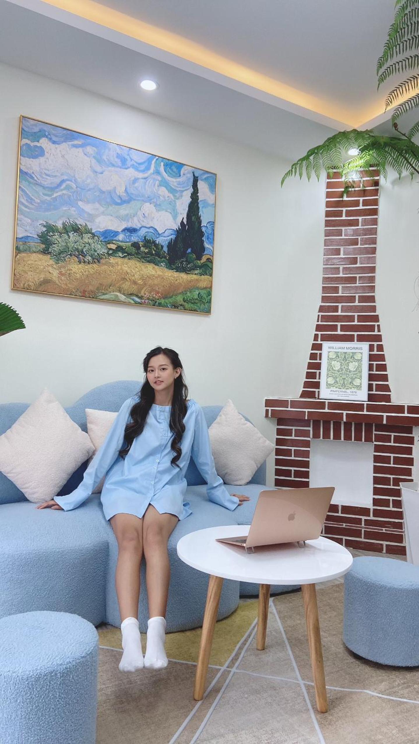 Blue House Nguyên Căn Ngay Trung Tâm Có Máy Lạnh view 3