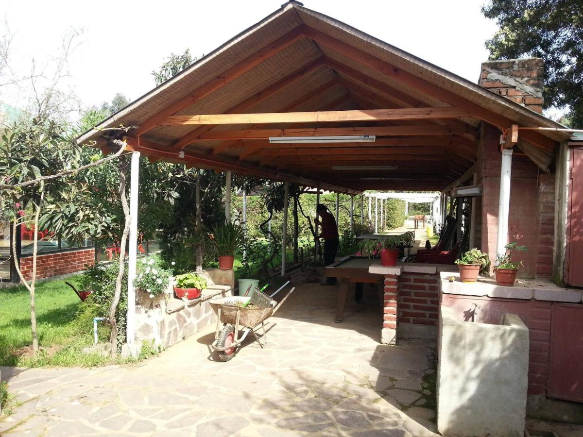 outdoor BBQ area