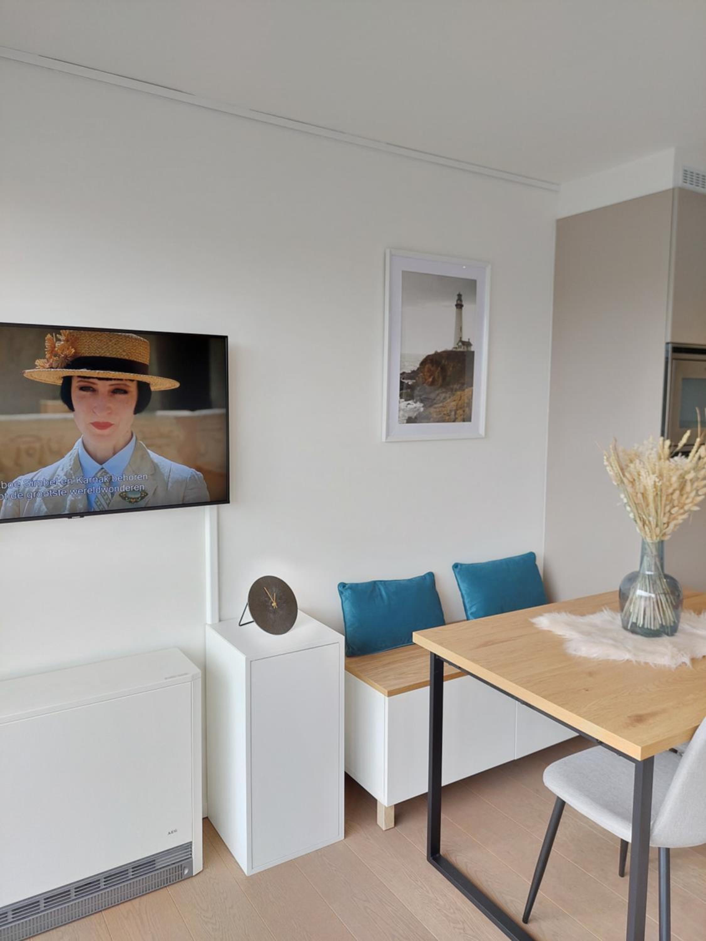 Studio 3 Bredene met strandcabine