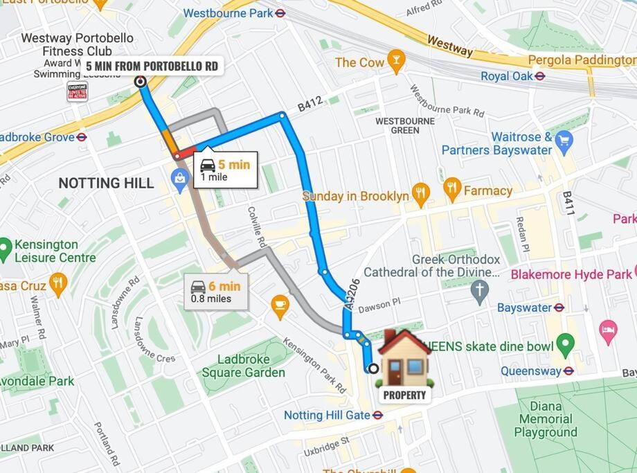 Central apartment in the heart of Notting Hill