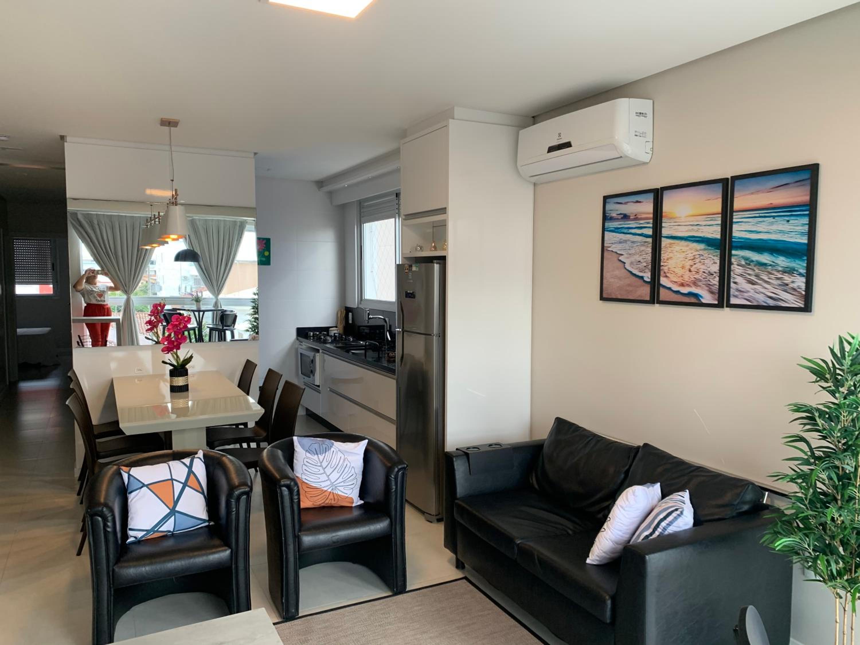 Excelente apartamento à 200 metros da praia de Palmas