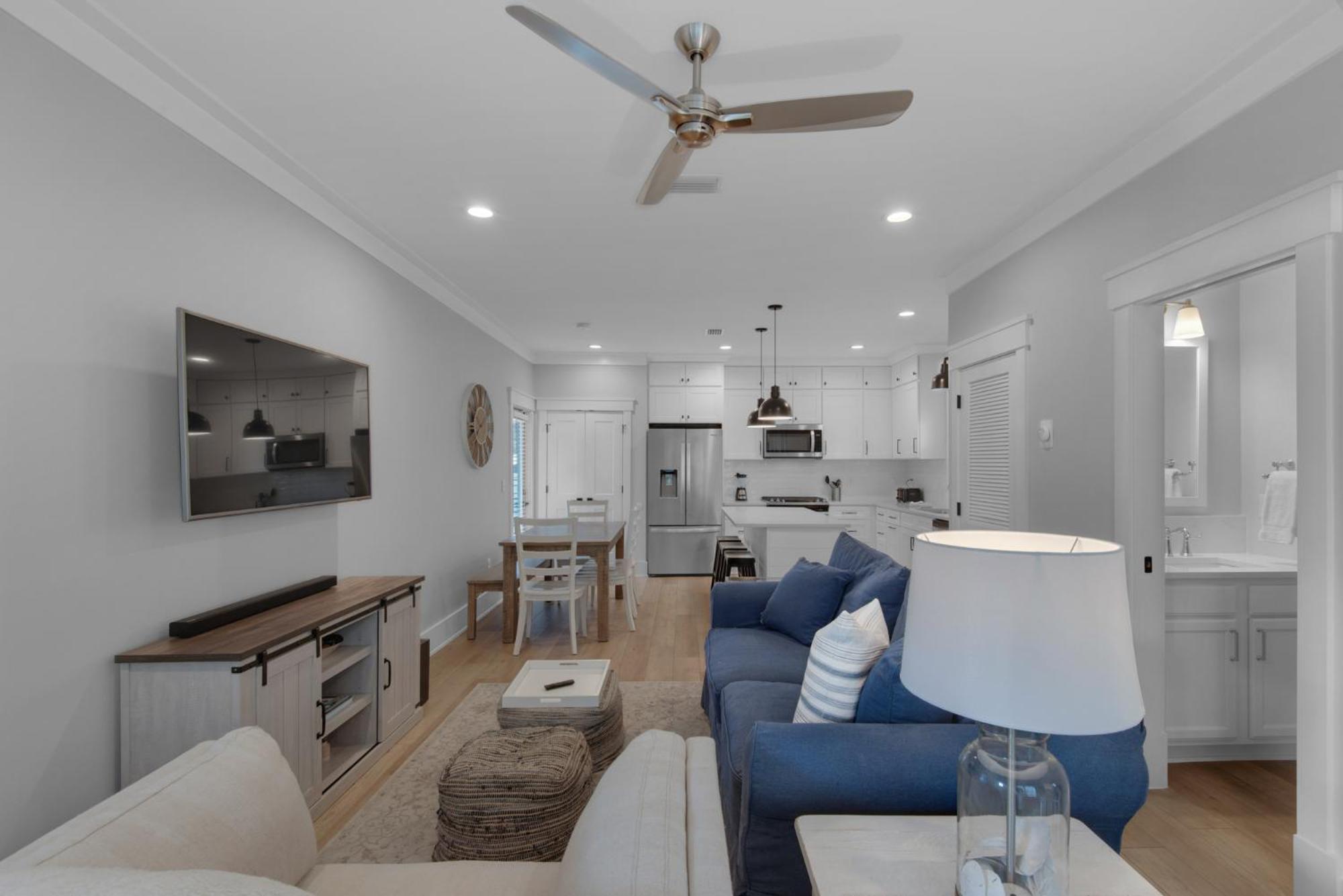 Golf Cart, 3 King Beds, Covered Rooftop Area, Half Mile to Beach! view 4