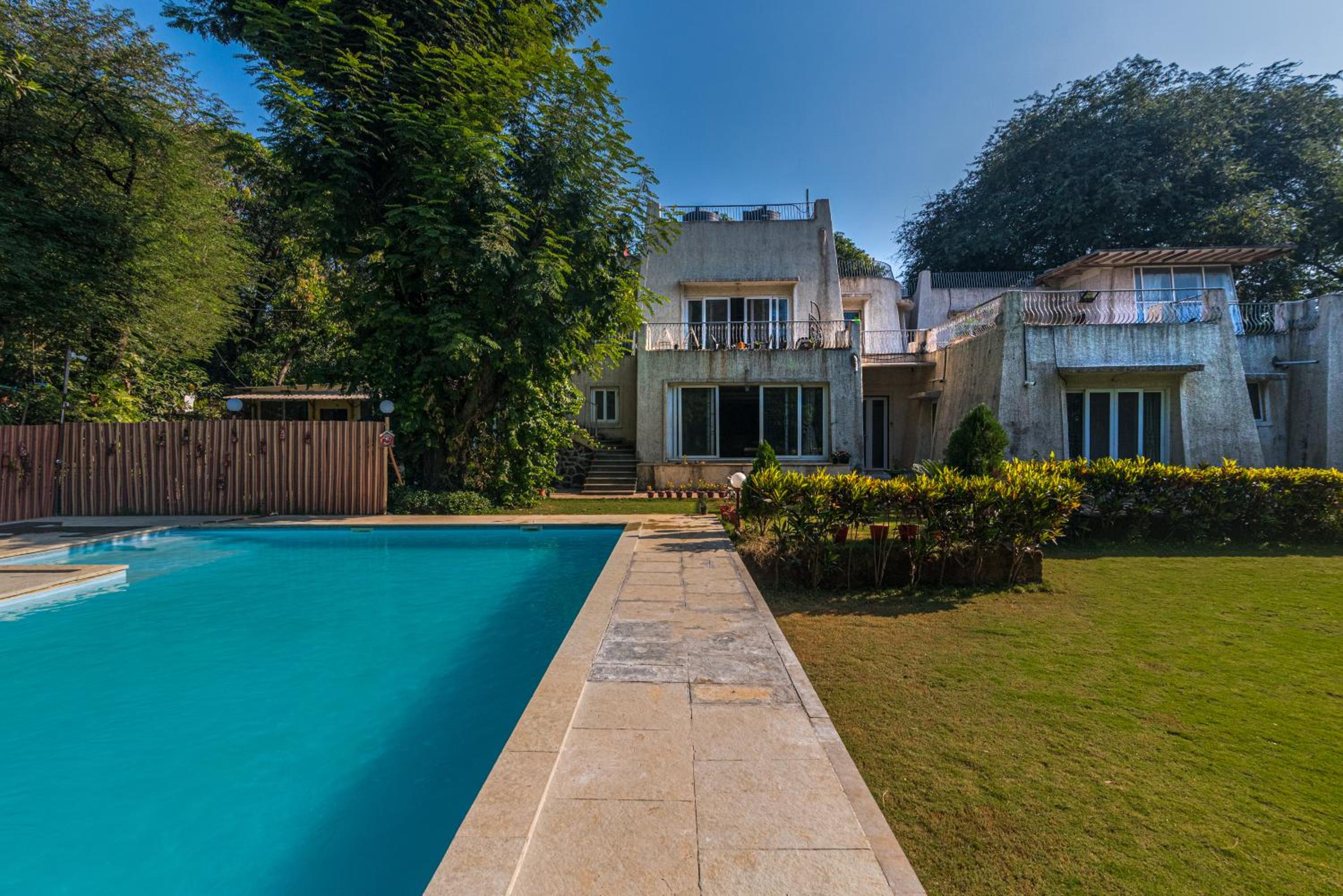 SaffronStays Riverscape Villa, Karjat view 2