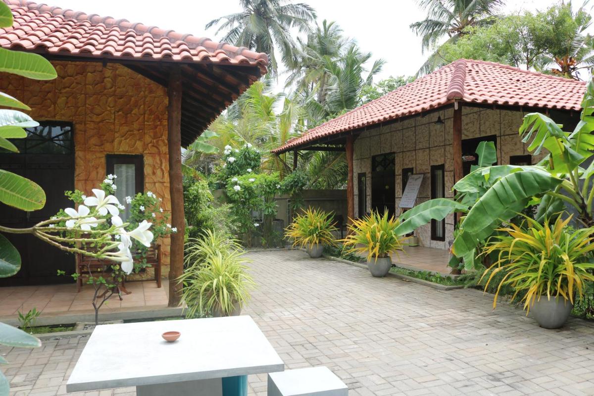 outdoor BBQ area