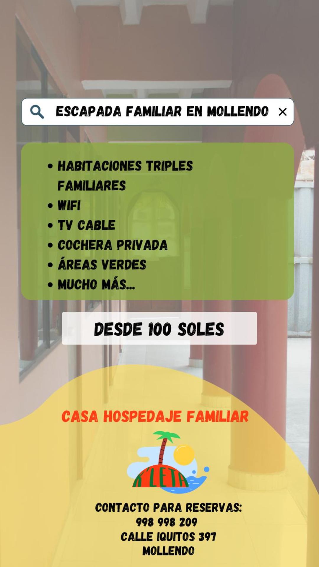 Casa Hospedaje Familiar Kaleta