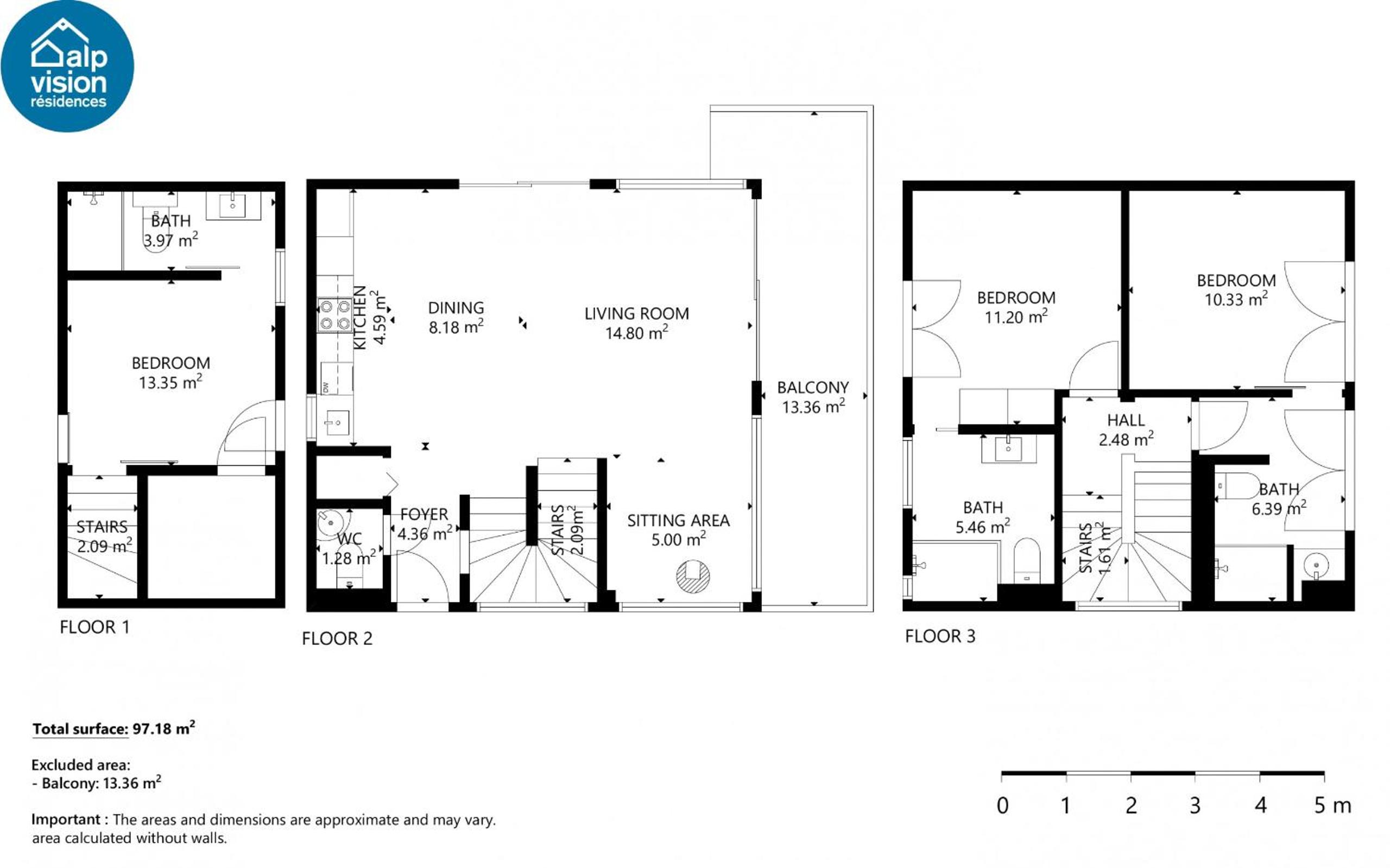 Teddy's VIEW & QUIET chalet 6 pers