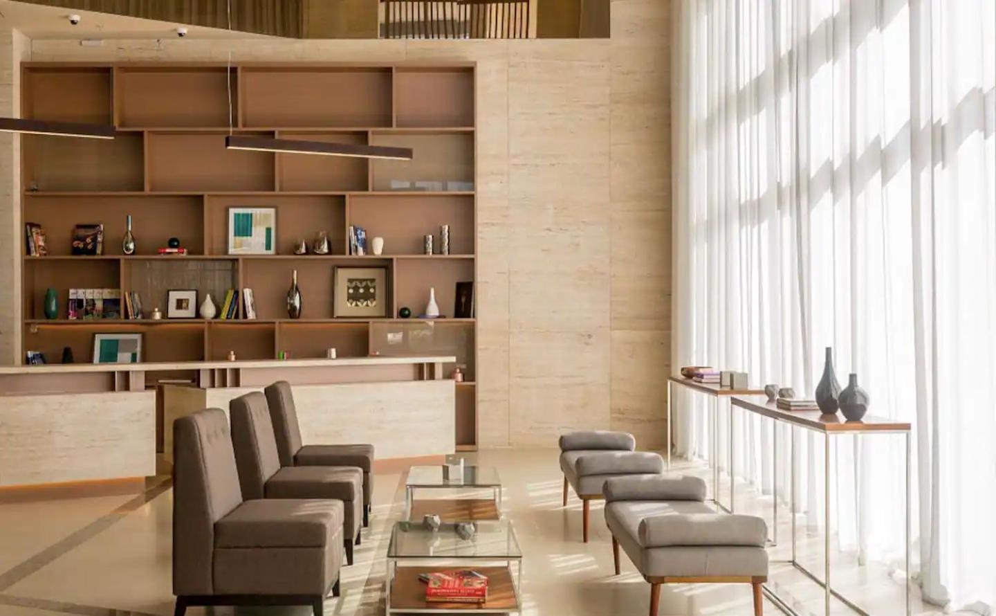 Loft em prédio sofisticado