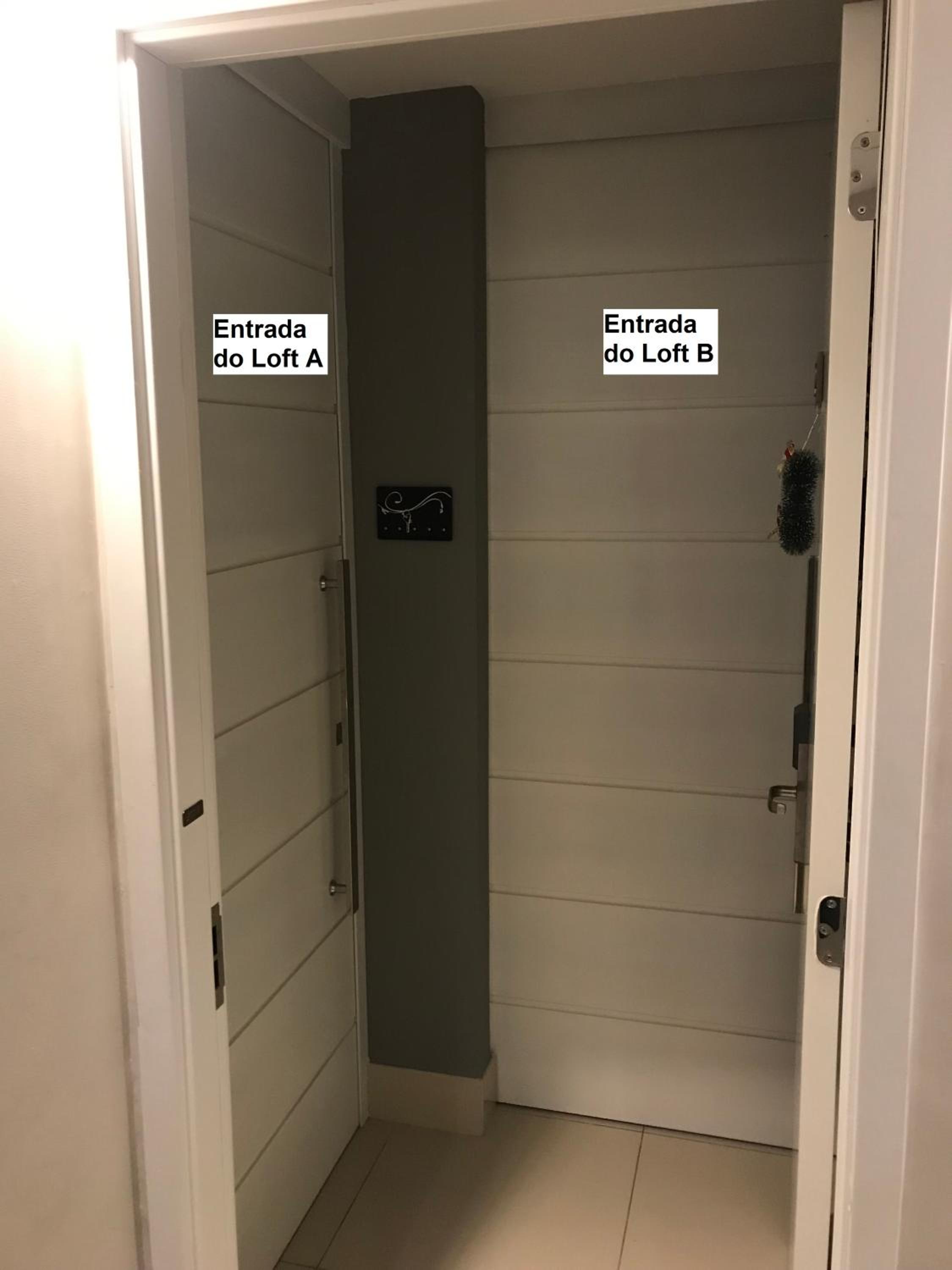Loft em prédio sofisticado