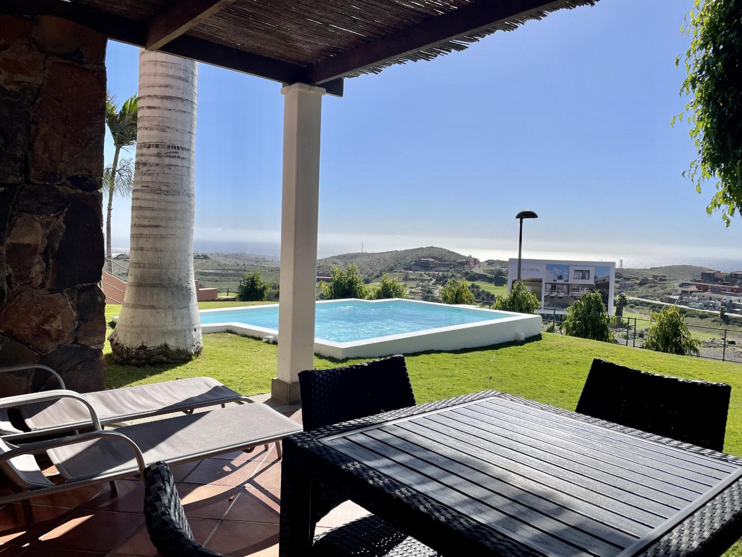 HomeForGuest Villa 5 in Salobre Golf with private pool, garden and great views view 2