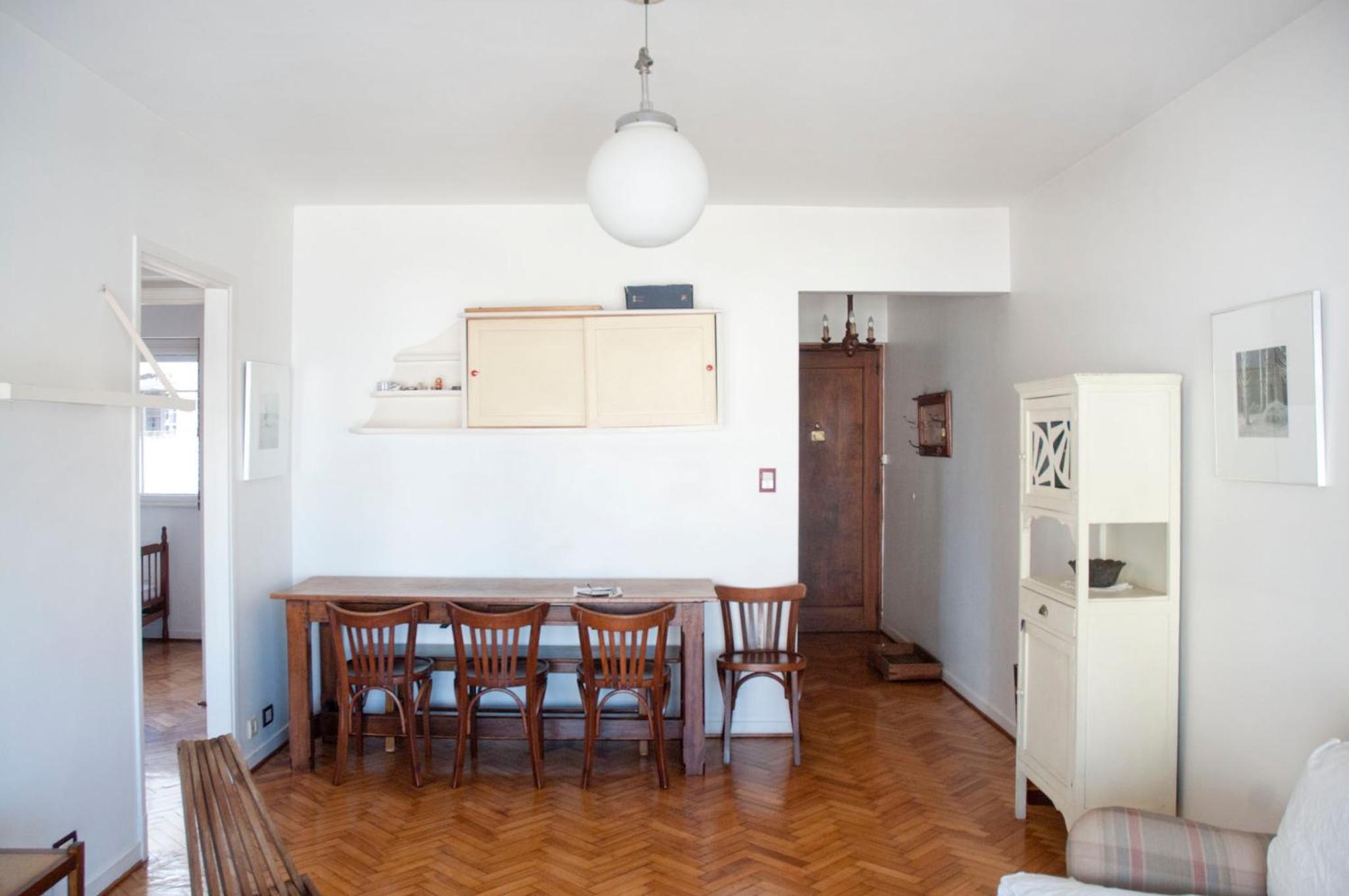 Departamento entero en el centro para 4