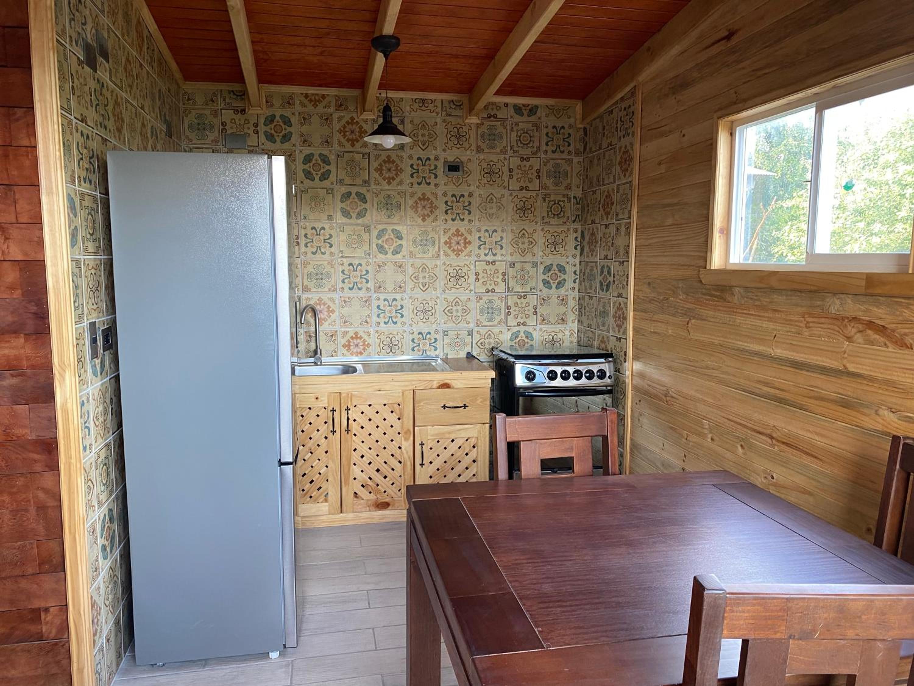 Cabañas Aliwen isla Quehui
