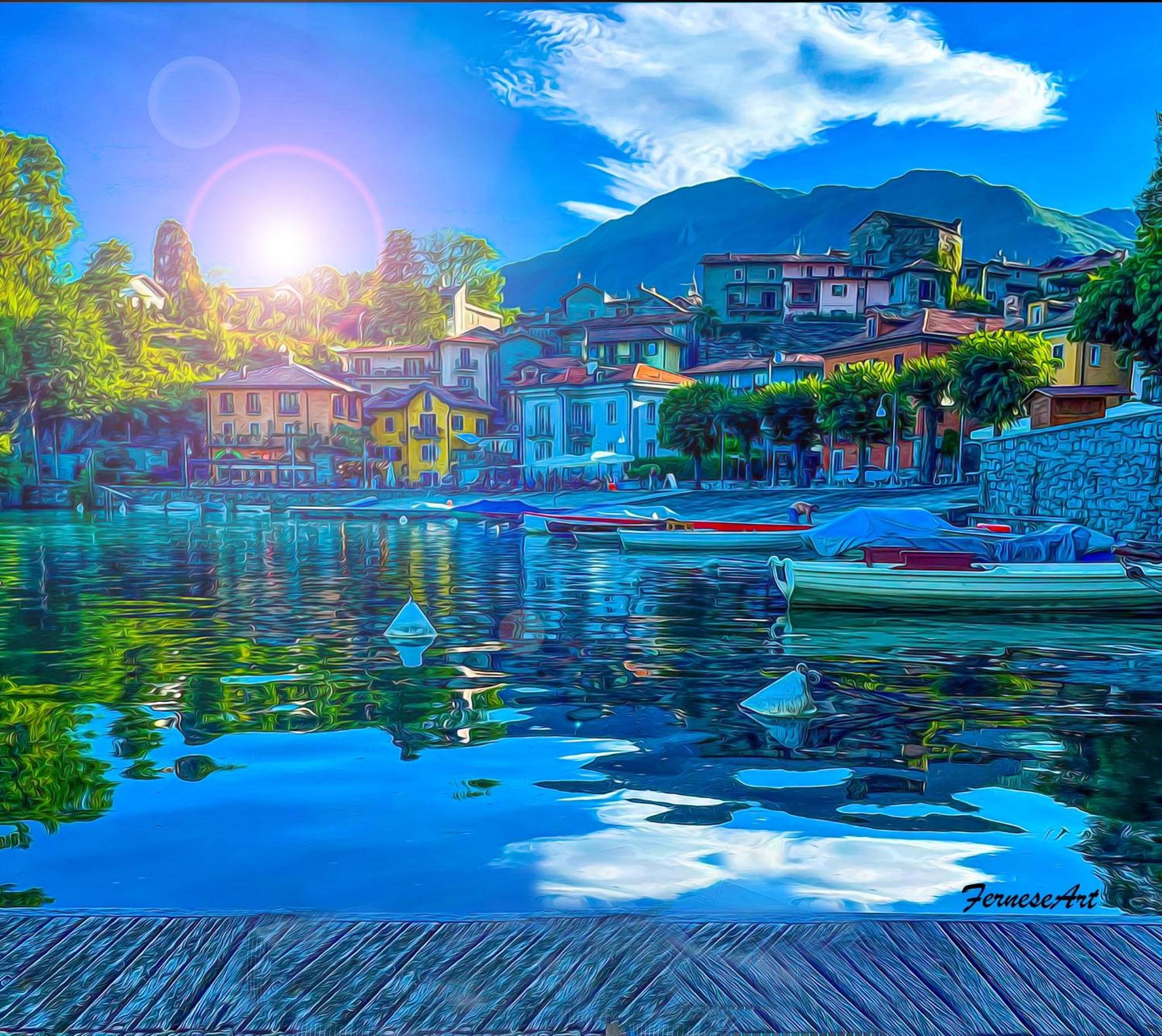 Appartamento vista Lago, giardino spiaggia a Stresa vista Isole Borromee e Golfo Borromeo - STRESAFLAT