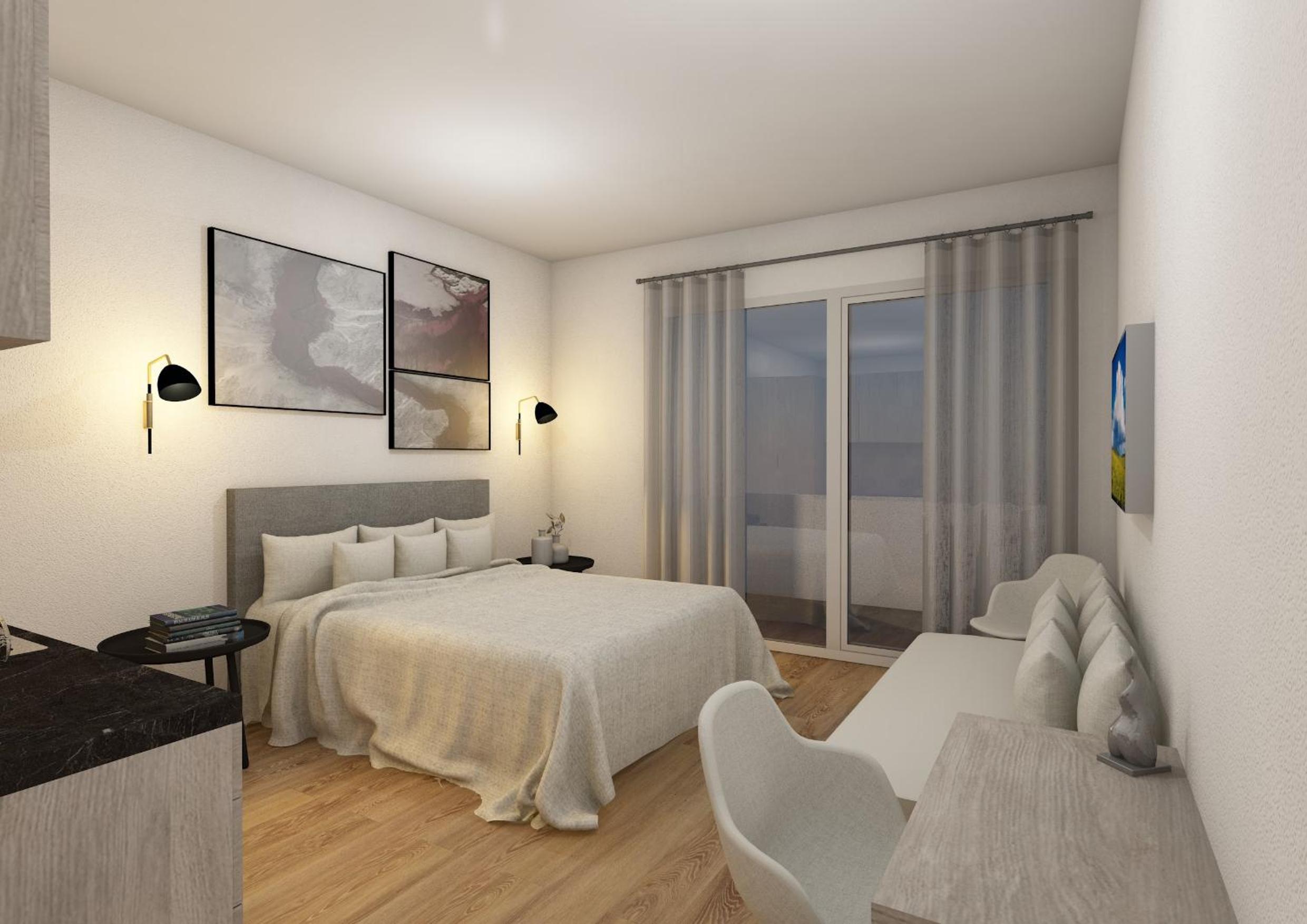 hotel room