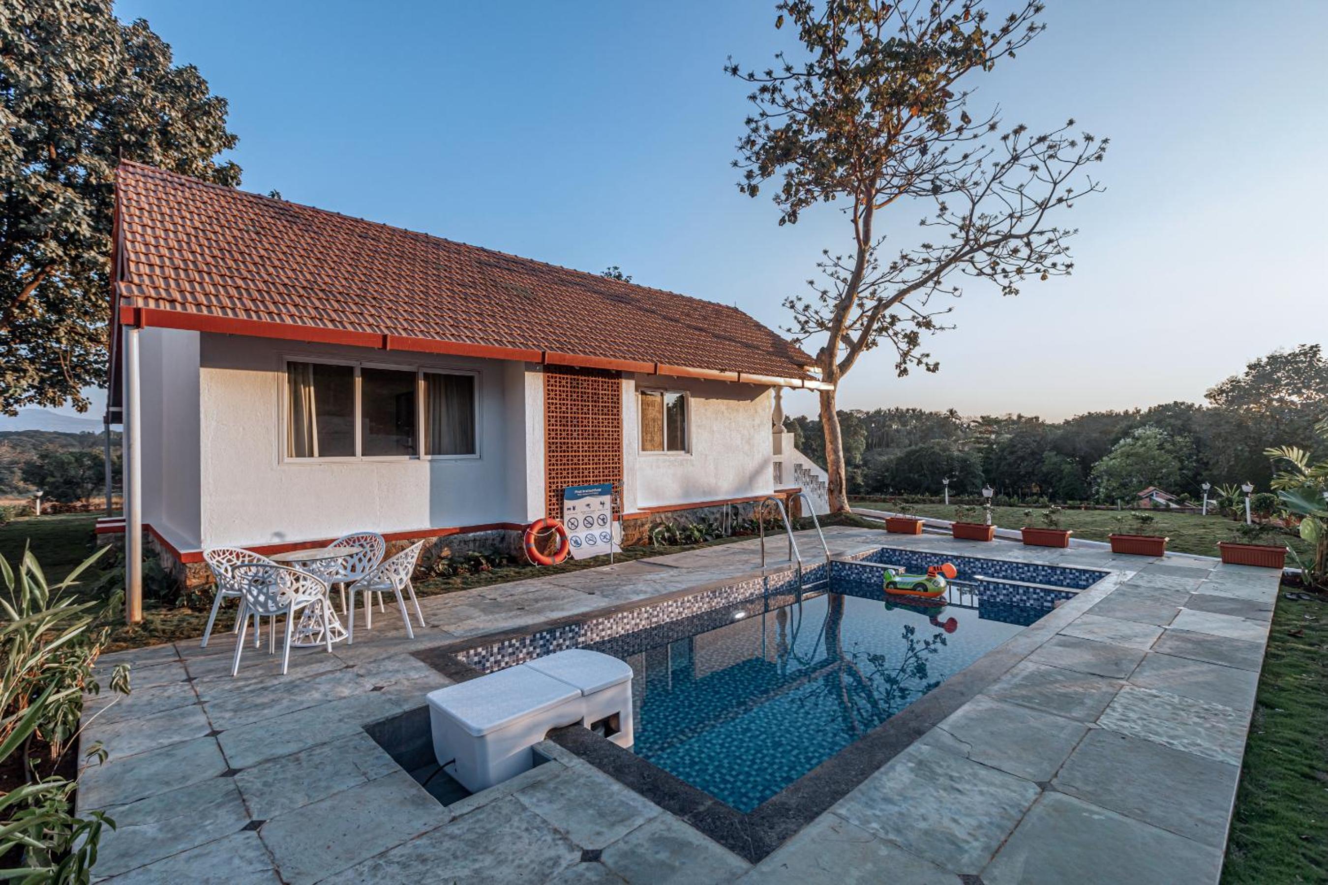 SaffronStays Mariposa by the River Sol, Karjat view 5
